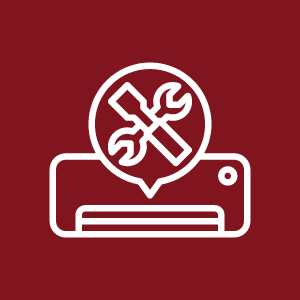 Printer services icon.