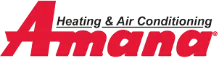 Amana heating & air conditioning logo.