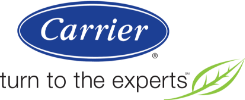 A logo with the words carrier return to the experts.